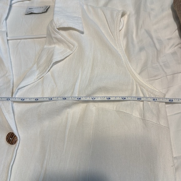 ASOS Off White Tunic Dress - Picture 3 of 4